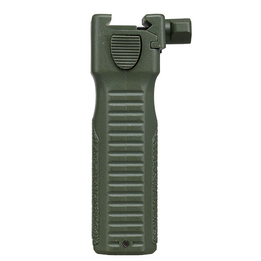 WoSport Tactical Bipod Frontgriff 2.0 mit integriertem Zweibein f. 20 - 22mm Schienen oliv Bild 5