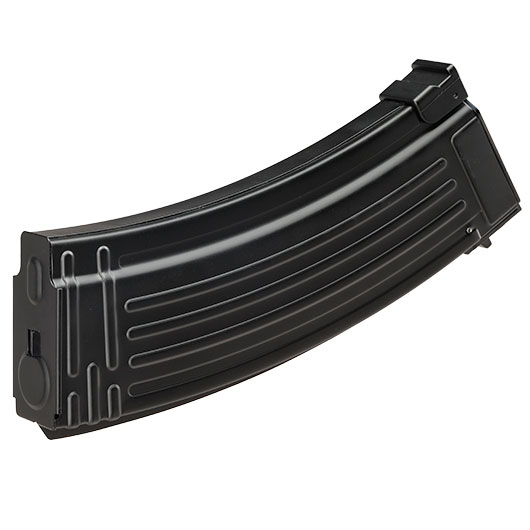 BattleAxe AK74 Stahlblech Magazin Mid-Cap 140 Schuss schwarz Bild 1