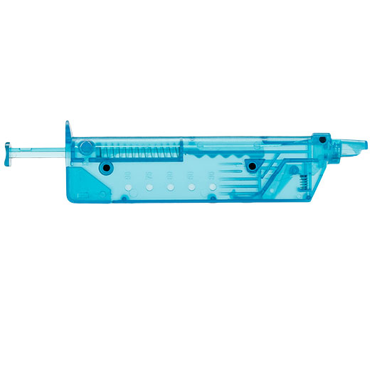 Delta Armory Standard Speedloader fr 100 BBs blau-transparent Bild 5