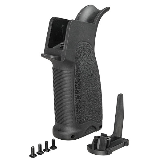 Delta Armory M4 / M16 MOD2 Style Griffstck f. AEG / S-AEG Gewehre schwarz Bild 9