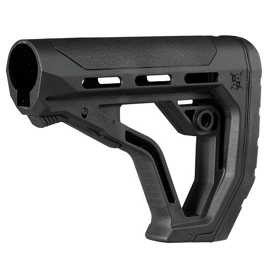 Delta Armory M4 / AR-15 Eagle V.2 Polmer Ausziehschaft / Retractable Stock f. M4 Stock-Tubes schwarz