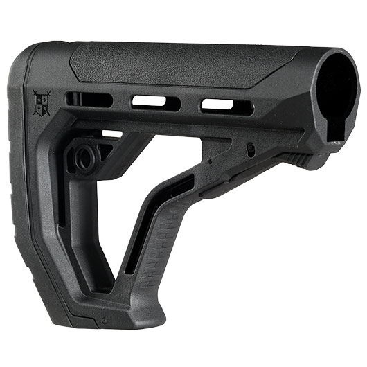 Delta Armory M4 / AR-15 Eagle V.2 Polmer Ausziehschaft / Retractable Stock f. M4 Stock-Tubes schwarz Bild 1