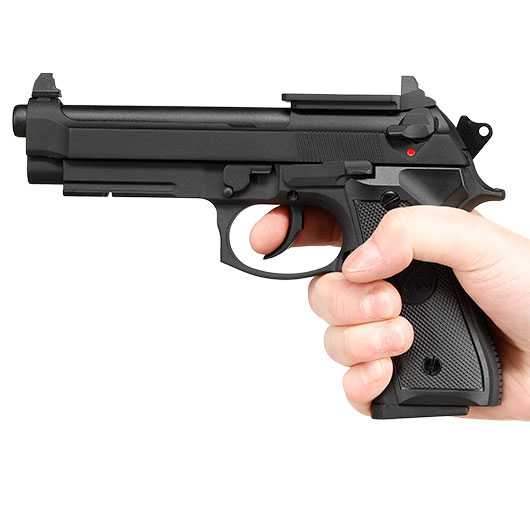 KLI M92A1 Optic Ready Vollmetall GBB 6mm BB schwarz Bild 11