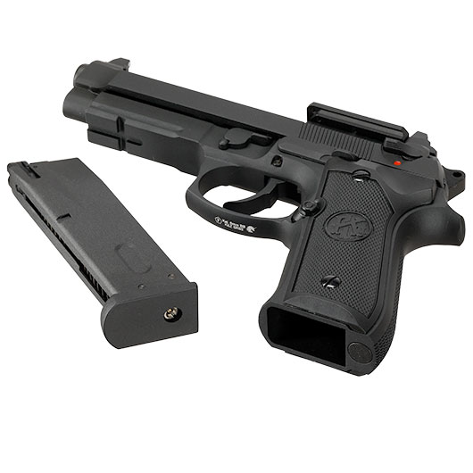 KLI M92A1 Optic Ready Vollmetall GBB 6mm BB schwarz Bild 7