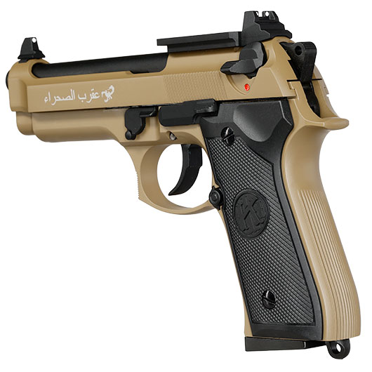 KLI M92 Optic Ready Sahara Limited Edition Vollmetall GBB 6mm BB Desert Tan Bild 10