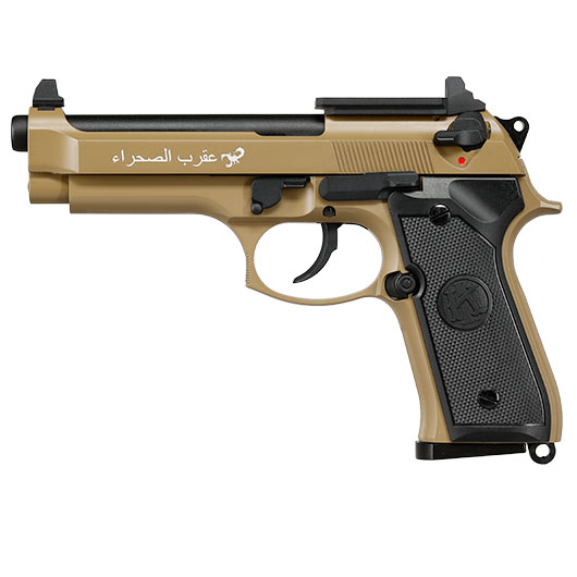 KLI M92 Optic Ready Sahara Limited Edition Vollmetall GBB 6mm BB Desert Tan Bild 2