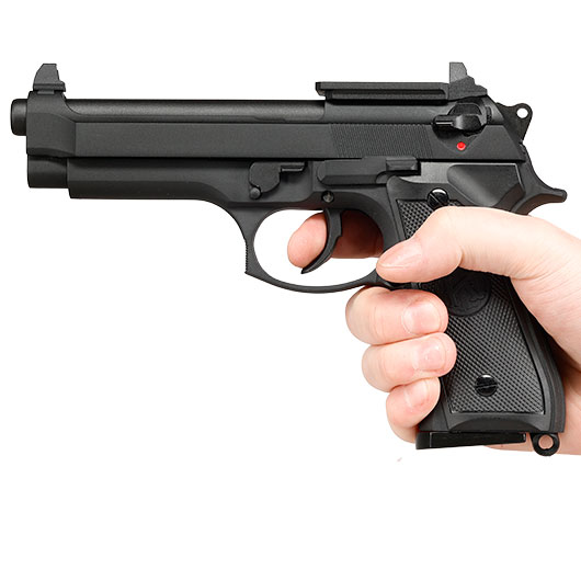 KLI M92 Optic Ready Vollmetall GBB 6mm BB schwarz Bild 11