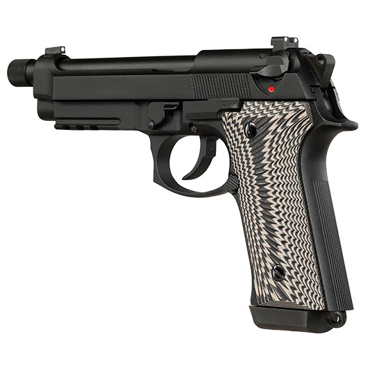 KLI M92A3 Vollmetall GBB 6mm BB schwarz - G10 Grip Edition Bild 10