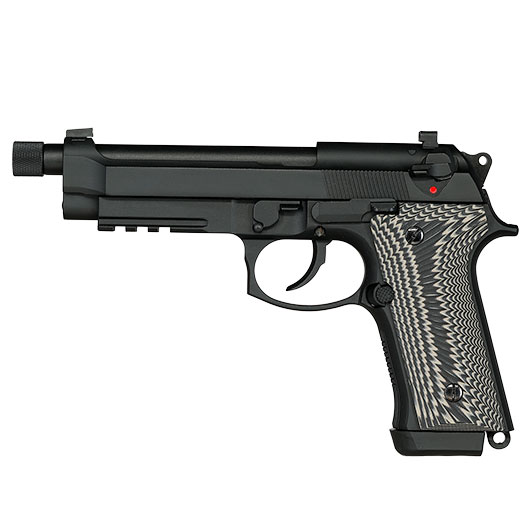 KLI M92A3 Vollmetall GBB 6mm BB schwarz - G10 Grip Edition Bild 2