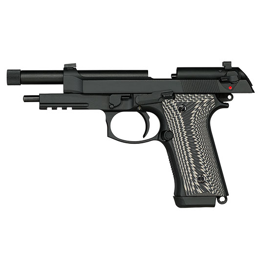KLI M92A3 Vollmetall GBB 6mm BB schwarz - G10 Grip Edition Bild 4