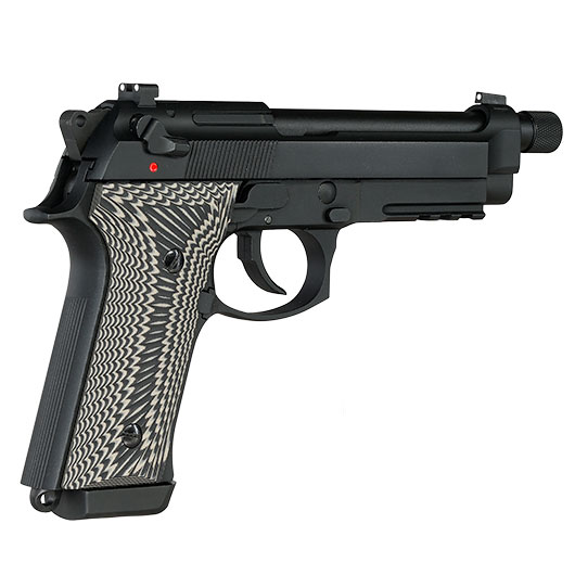 KLI M92A3 Vollmetall GBB 6mm BB schwarz - G10 Grip Edition Bild 6