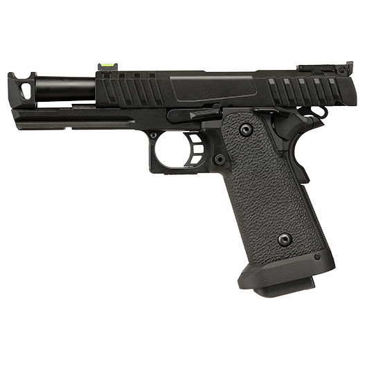 KLI Hi-Capa 4.3 Troika MK1 Vollmetall GBB 6mm BB schwarz Bild 4