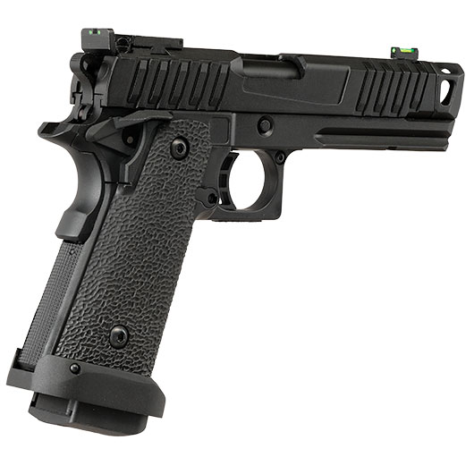KLI Hi-Capa 4.3 Troika MK1 Vollmetall GBB 6mm BB schwarz Bild 6