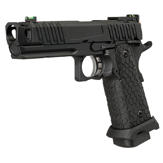 KLI Hi-Capa 4.3 Troika MK2 Vollmetall GBB 6mm BB schwarz