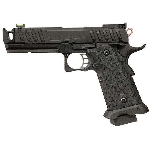 KLI Hi-Capa 4.3 Troika MK2 Vollmetall GBB 6mm BB schwarz Bild 2