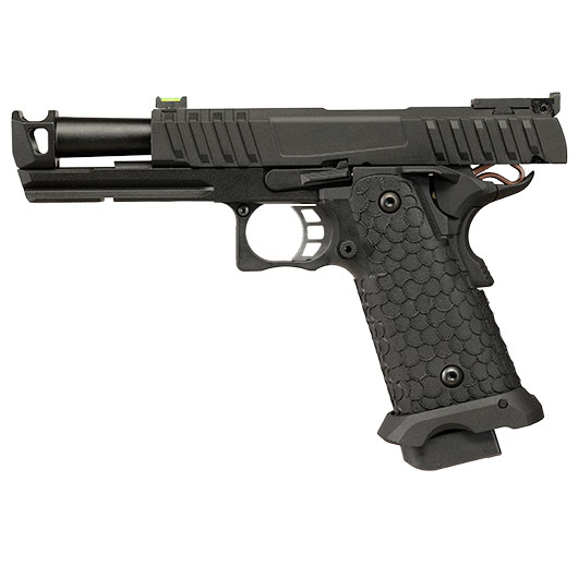 KLI Hi-Capa 4.3 Troika MK2 Vollmetall GBB 6mm BB schwarz Bild 4
