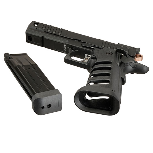 KLI Hi-Capa 4.3 Troika MK3 Vollmetall GBB 6mm BB schwarz Bild 7