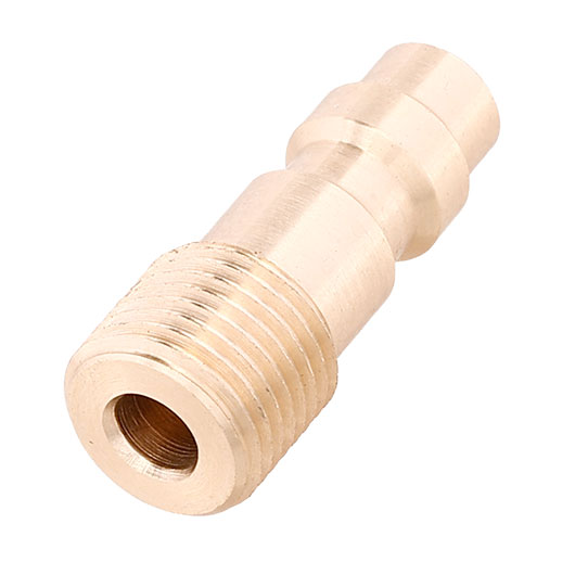 Mancraft QD Fitting mnnlich mit HPA-Adapter G 1/8 Zoll Auengewinde gold - US Version