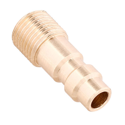 Mancraft QD Fitting mnnlich mit HPA-Adapter G 1/8 Zoll Auengewinde gold - US Version Bild 3