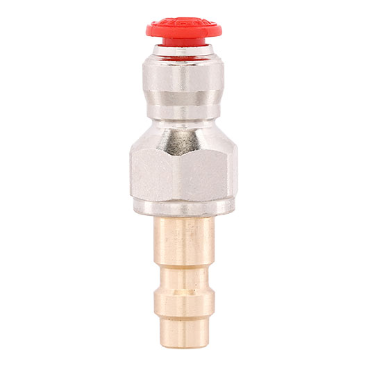 Mancraft QD Fitting mnnlich mit 4mm Macroline HPA-Adapter silber - US Version Bild 5