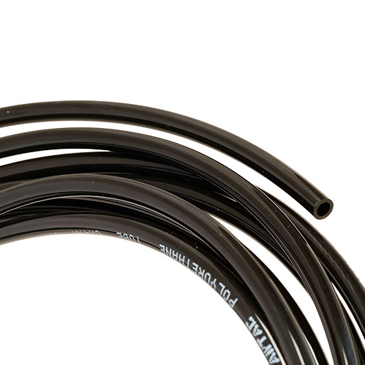 Mancraft 6mm Airline / Macroline Hartgummi Tubing bis 18 bar ca. 100 cm schwarz Bild 1