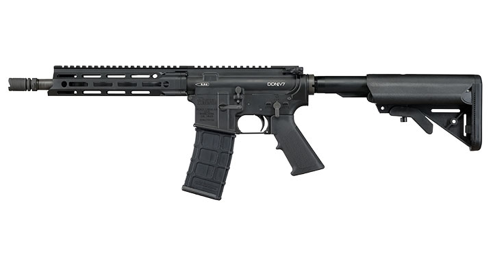 GHK Daniel Defense DDM4 V7 10,3 Zoll MFR 9.0 Vollmetall Gas-Blow-Back 6mm BB schwarz - Version 3 Bild 1