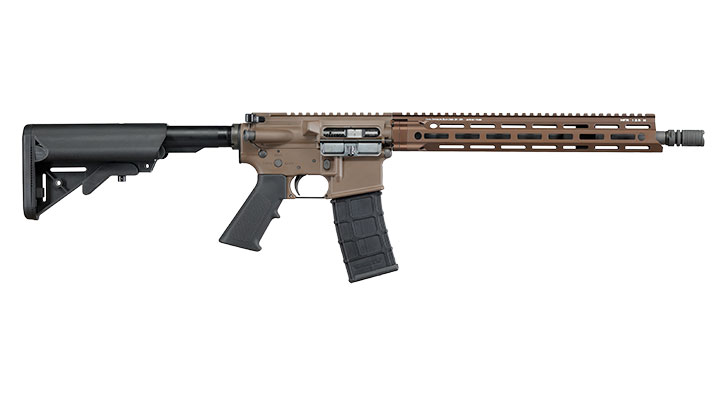 GHK Daniel Defense DDM4 V7 14,5 Zoll MFR 13.5 Vollmetall Gas-Blow-Back 6mm BB tan - Version 3 Bild 2