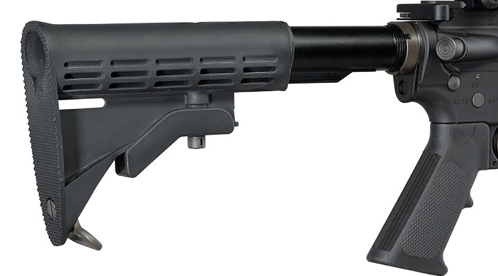 GHK Colt M4 RIS 10.5 Zoll Vollmetall Gas-Blow-Back 6mm BB schwarz - Version 3 Bild 9