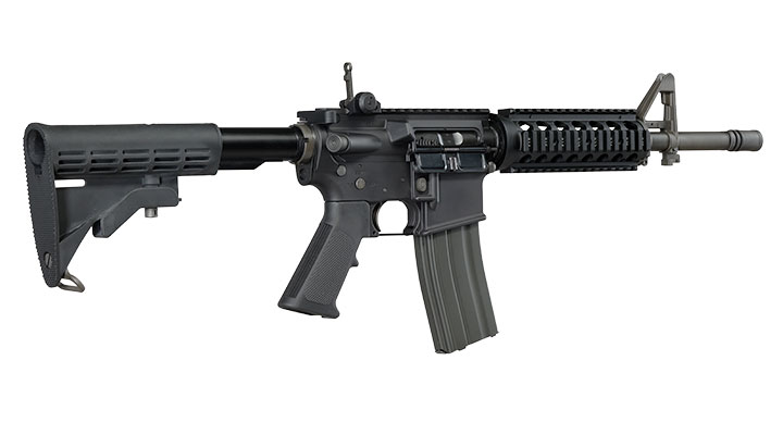 GHK Colt M4 RIS 12.5 Zoll Vollmetall Gas-Blow-Back 6mm BB schwarz - Version 3 Bild 3