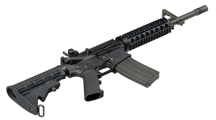 GHK Colt M4 RIS 12.5 Zoll Vollmetall Gas-Blow-Back 6mm BB schwarz - Version 3 Bild 4