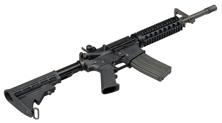 GHK Colt M4 RIS 12.5 Zoll Vollmetall Gas-Blow-Back 6mm BB schwarz - Version 3 Bild 5