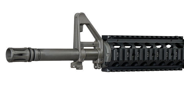 GHK Colt M4 RIS 12.5 Zoll Vollmetall Gas-Blow-Back 6mm BB schwarz - Version 3 Bild 6