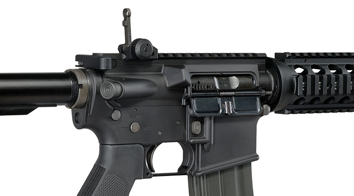 GHK Colt M4 RIS 12.5 Zoll Vollmetall Gas-Blow-Back 6mm BB schwarz - Version 3 Bild 8