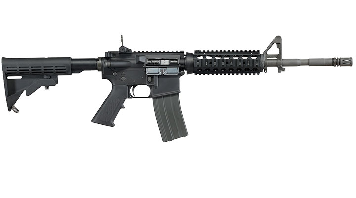 GHK Colt M4 RIS 14.5 Zoll Vollmetall Gas-Blow-Back 6mm BB schwarz - Version 3 Bild 2