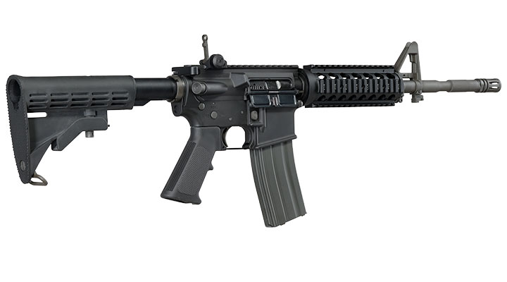 GHK Colt M4 RIS 14.5 Zoll Vollmetall Gas-Blow-Back 6mm BB schwarz - Version 3 Bild 3