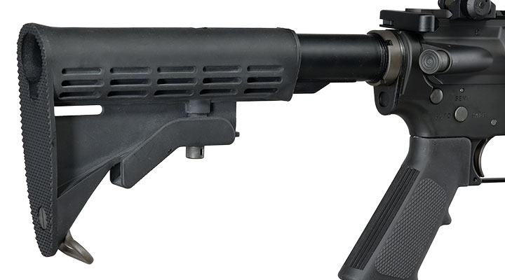 GHK Colt M4 RIS 14.5 Zoll Vollmetall Gas-Blow-Back 6mm BB schwarz - Version 3 Bild 9