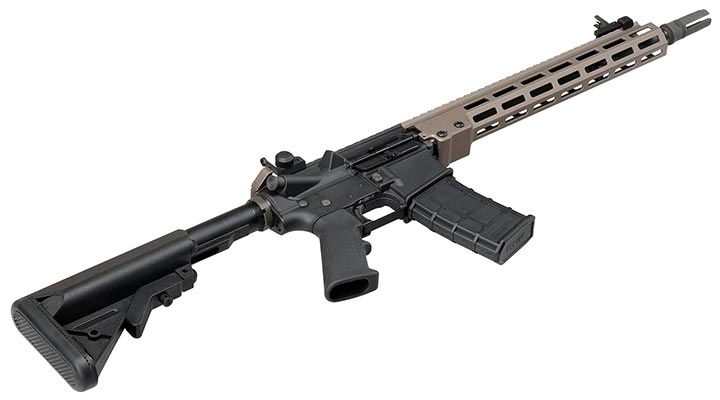 GHK Colt MK16 14.5 URGI Vollmetall Gas-Blow-Back 6mm BB Dualtone - Version 3 Bild 5