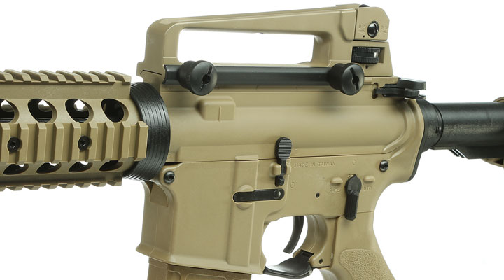 SRC SR4-PG Light Sport Series AEG 6mm BB Desert Tan Bild 7