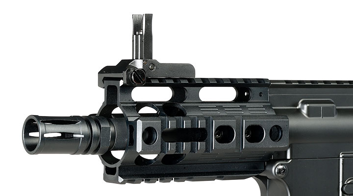 Double Bell M4 RAS Pistol Professional Line Vollmetall AEG 6mm BB schwarz Bild 5