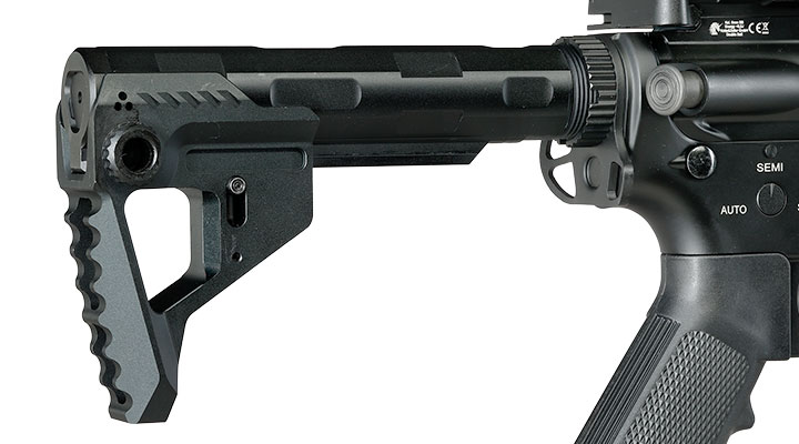Double Bell M4 RAS Pistol Professional Line Vollmetall AEG 6mm BB schwarz Bild 8