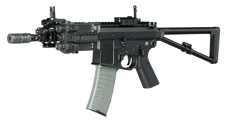Double Bell PDW Professional Line Vollmetall AEG 6mm BB schwarz