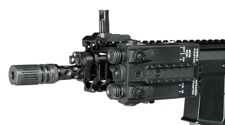 Double Bell PDW Professional Line Vollmetall AEG 6mm BB schwarz Bild 7