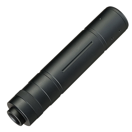 Double Bell Aluminium Mock Sound Suppressor 14mm- schwarz Bild 2