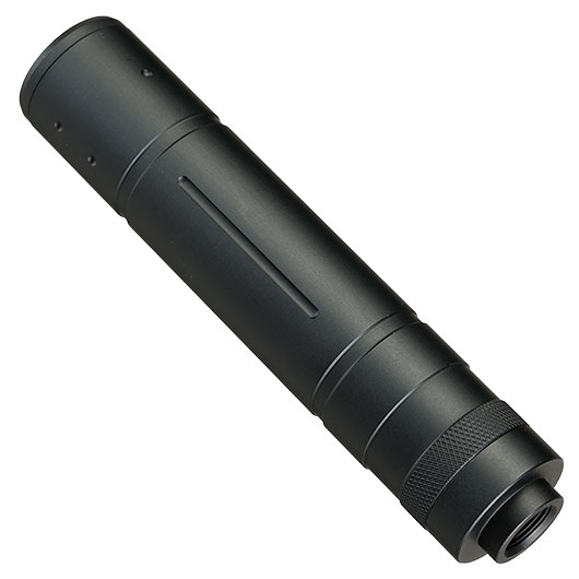 Double Bell Aluminium Mock Sound Suppressor 14mm- schwarz Bild 3