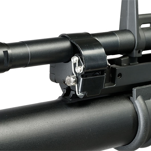 Double Bell M203 B�gel-Laufhalterung / Lauf-Montage f. M4 / M16 Gewehre schwarz Bild 7