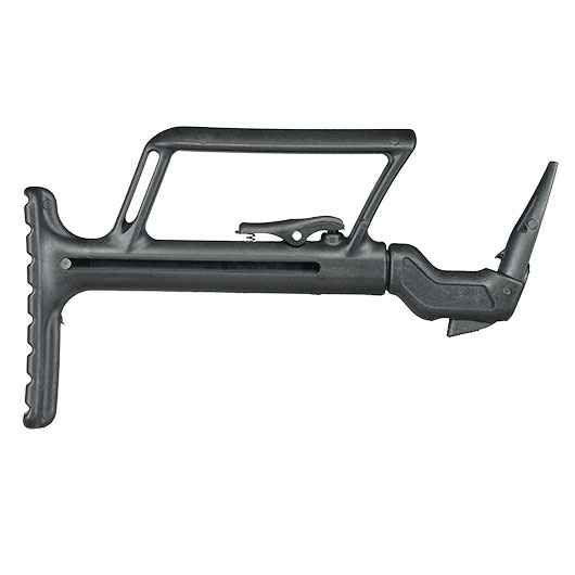 Double Bell Minimalistic Stock / Anbauschaft mit L�ngenverstellung f. G-Style Pistolen schwarz Bild 4