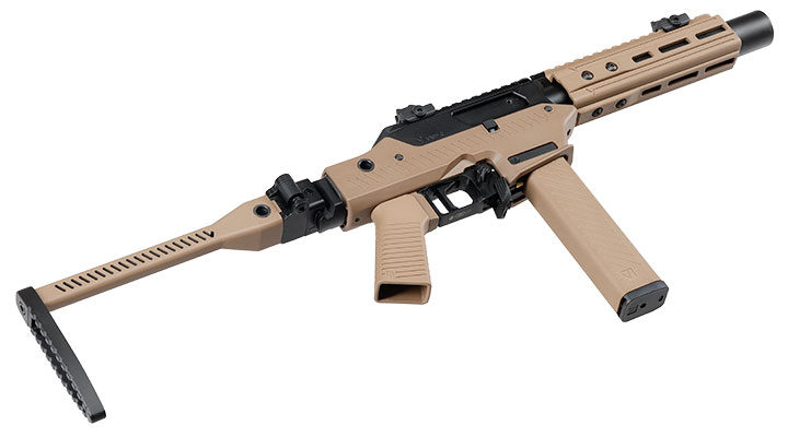 Vorsk VMP-2SD Silenced Rifle GBB 6mm BB tan Bild 6