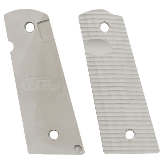 Strike Industries M1911 PX-12 Streamline Griffschalen f. KJW / Wei-ETech 1911 GBB Pistolen grau Bild 4