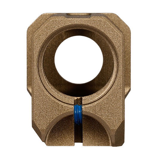 Strike Industries MC-Q Micro Comp Quad Aluminium Compensator f. Auenlufe m. 14mm- Auengewinde Flat Dark Earth Bild 7