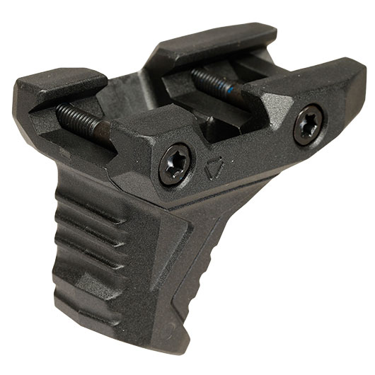 Strike Industries Mini Hand Stop Polymer Frontgriff m. CMS-System f. 20 - 22 mm Schienen schwarz Bild 2